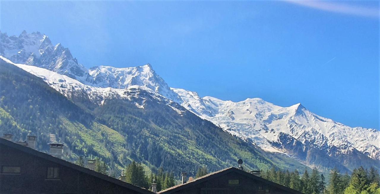 Chamonix Superbe Appartement Vue Mont Blanc Exterior photo