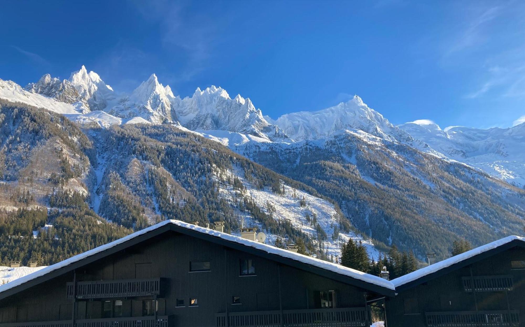 Chamonix Superbe Appartement Vue Mont Blanc Exterior photo